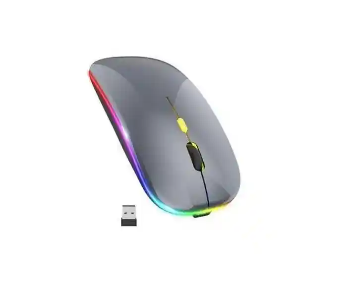 7G Wireless Mouse Rechargeable Bluetooth RGB LED Light